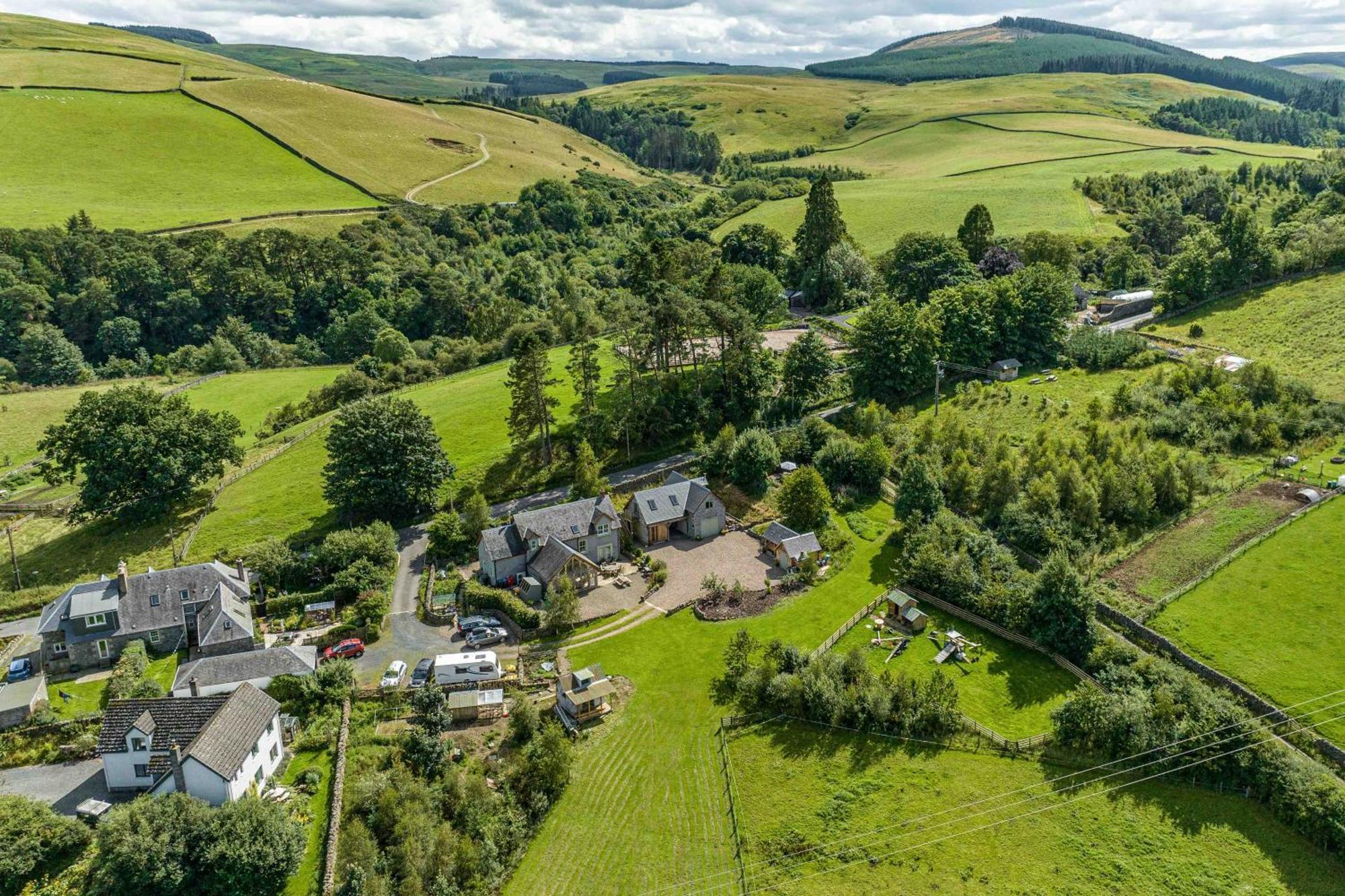 The Barn At Dormouse Cottage Selkirk Exteriér fotografie