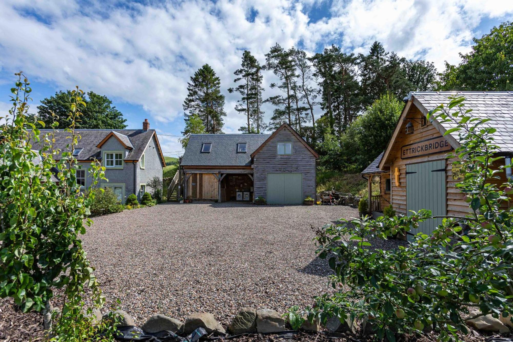 The Barn At Dormouse Cottage Selkirk Exteriér fotografie